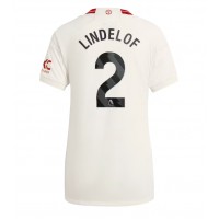 Dámy Fotbalový dres Manchester United Victor Lindelof #2 2023-24 Třetí Krátký Rukáv